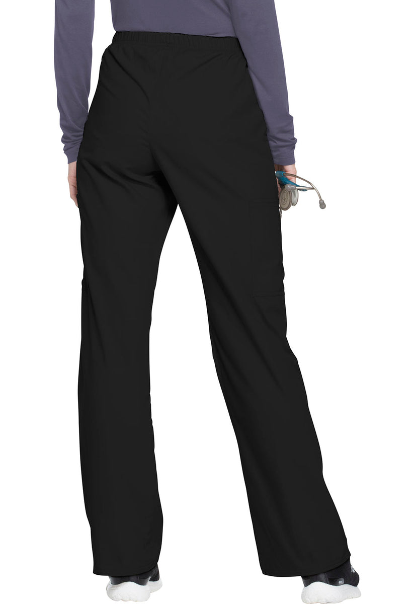 Ocean ave Women's Support Waistband Scrub Pants with Cargo Pocket