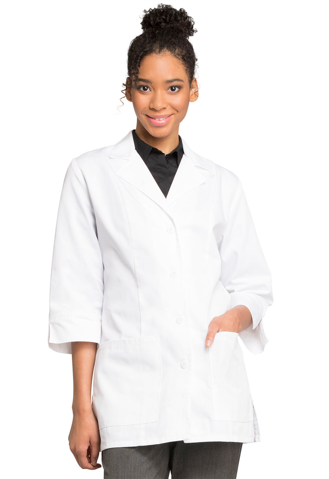 Cherokee 30" 3/4 Sleeve Lab Coat