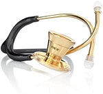 MDF ER Premier Stethoscope Gold Edition in Gold/Noir