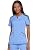 Dickies Dynamix V-Neck Top in Blue
