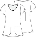 Dickies V-Neck Scrub Top- Unconditional Love