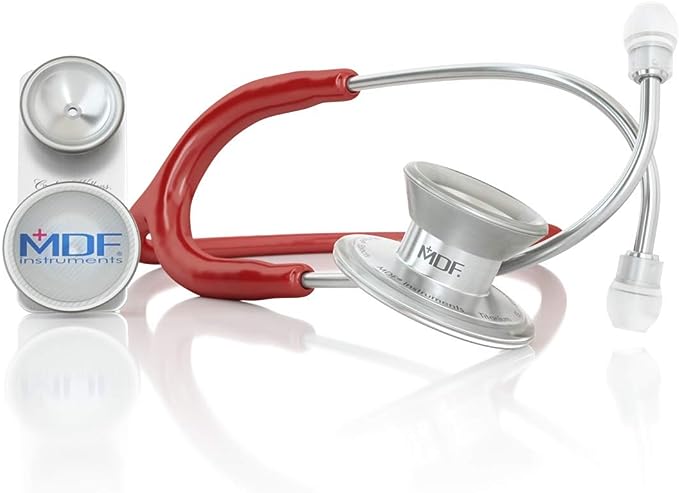 MDF® MD One® Epoch Lightweight Titanium Stethoscope - Burgundy