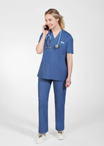 Unisex V-Neck Scrub Top 606T