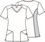 Cherokee Luxe Women's V-Neck Top