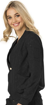 HeartSoul Women's Bomber Scrub Jacket