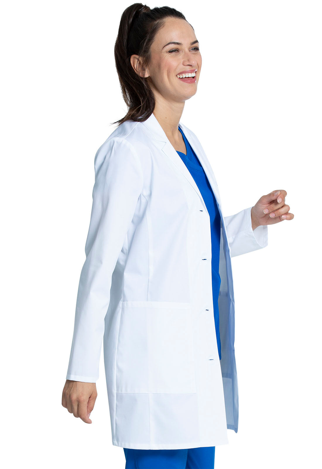 Project Lab by Cherokee 33" Lab Coat in White