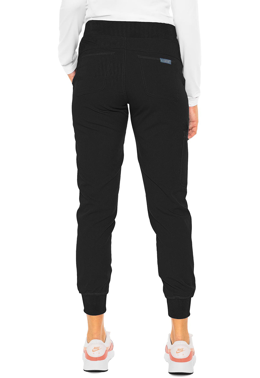 Med Couture Touch Jogger Yoga Pant in Black