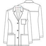 WW Revolution Tech Women's 28" Consultation Lab Coat in White
