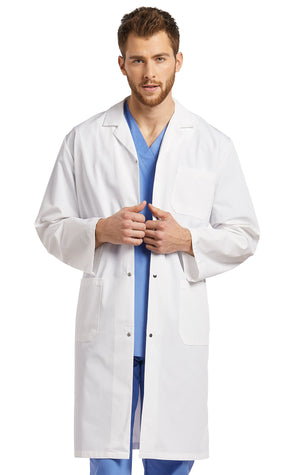 White Cross UNISEX Three-Pocket Snap Front Lab Coat