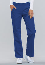 Cherokee Flexibles Mid Rise Knit Waist Pull-On Pant in Royal -DOOR CRASHER PRICED!