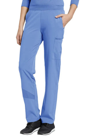 White Cross Stretch Waistband Pant FIT