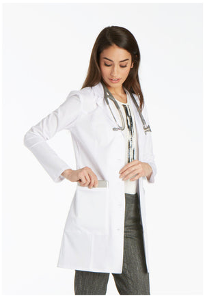 Cherokee Core Stretch 33" Lab Coat in White