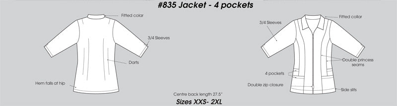 Excel 4-Way Stretch Jacket 835