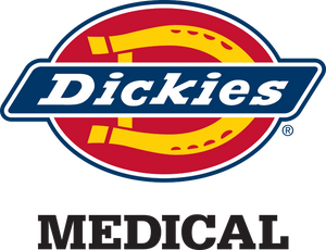 Dickies V-Neck Top in Nurse Life