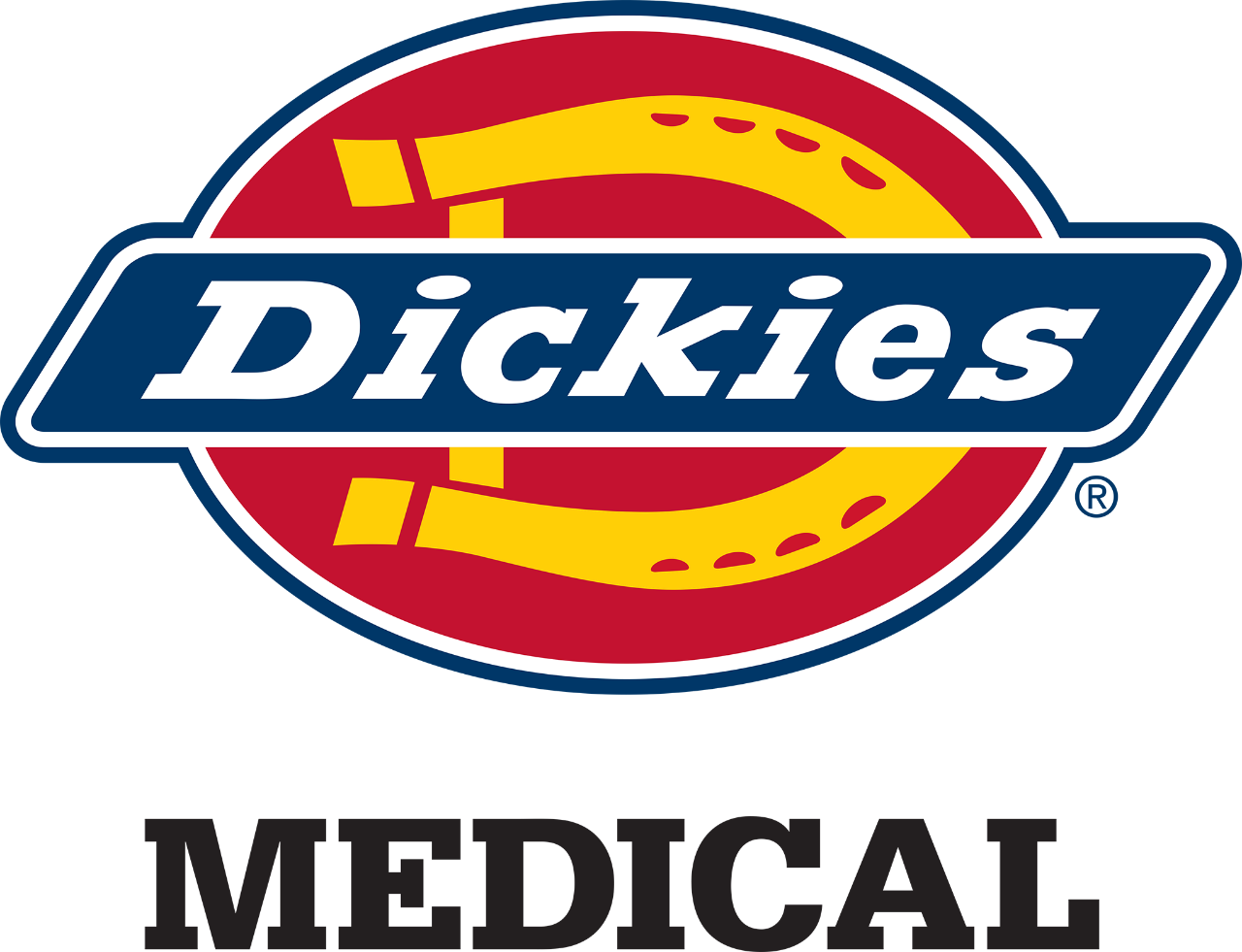 Dickies Prints  V-Neck Top in Doggone Sweet