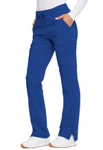 Dickies Advance Mid Rise Drawstring Pant in Galaxy Blue