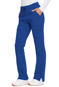 Dickies Advance Mid Rise Drawstring Pant in Galaxy Blue