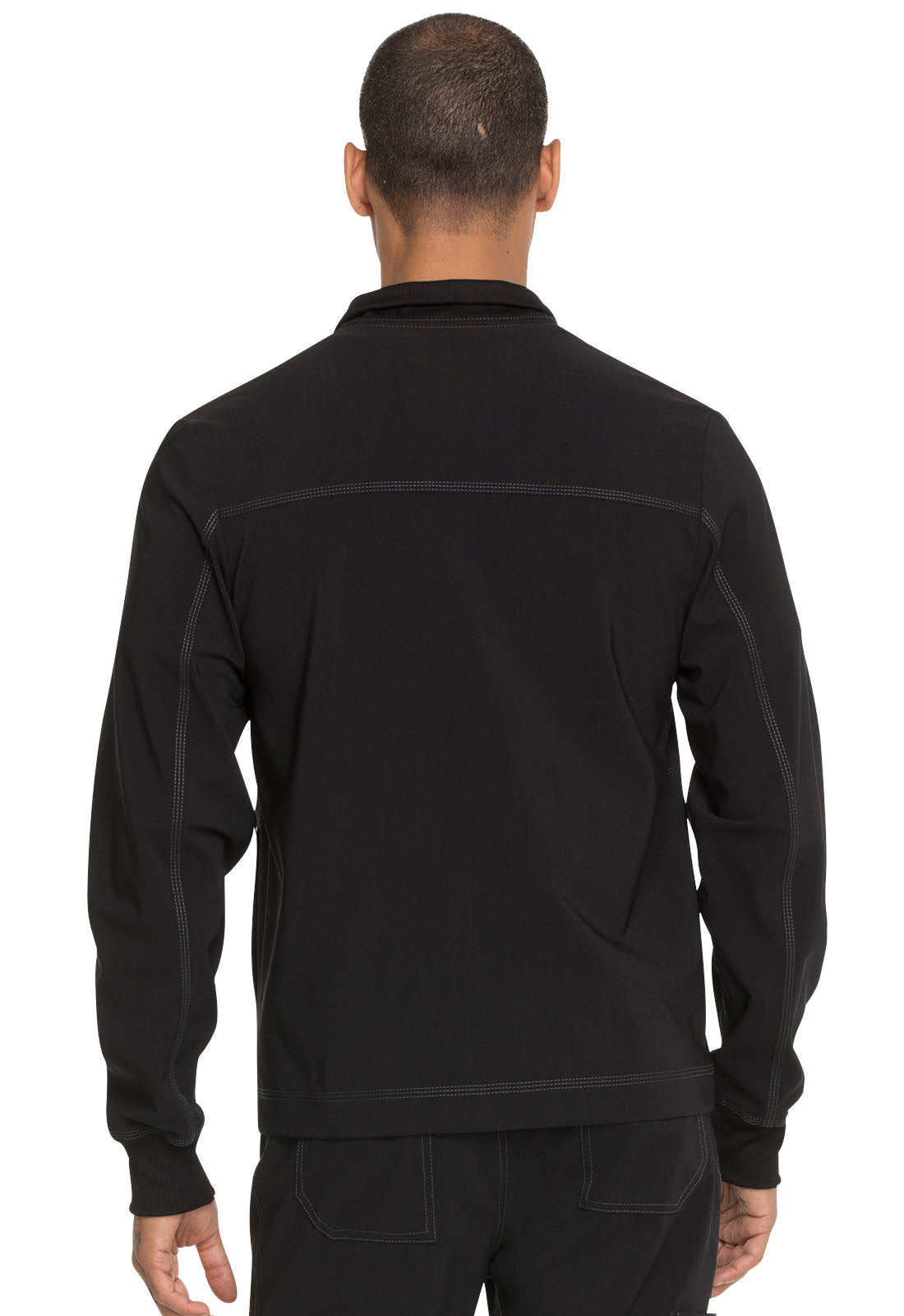Dickies Advance Solid Tonal Twist Men's Zip Front Jacket