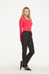 Elle Mid Rise Tapered Leg Drawstring Pants