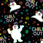 Frosty the Snowman V-Neck Top  in Chill Out