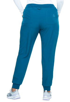 HeartSoul "The Jogger" Low Rise Tapered Leg Pants Caribbean Blue
