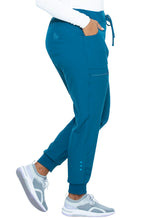 HeartSoul "The Jogger" Low Rise Tapered Leg Pants Caribbean Blue