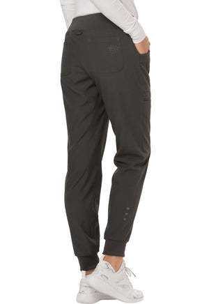 HeartSoul "The Jogger" Low Rise Tapered Leg Pants Pewter