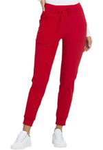 HeartSoul "The Jogger" Low Rise Tapered Leg Pants Red