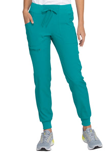 HeartSoul "The Jogger" Low Rise Tapered Leg Pants Teal