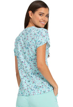 HeartSoul Prints V-Neck Top in My Tweet Heart