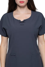 HeartSoul Round Neck Lace up Top HURRY-ALMOST SOLD OUT!