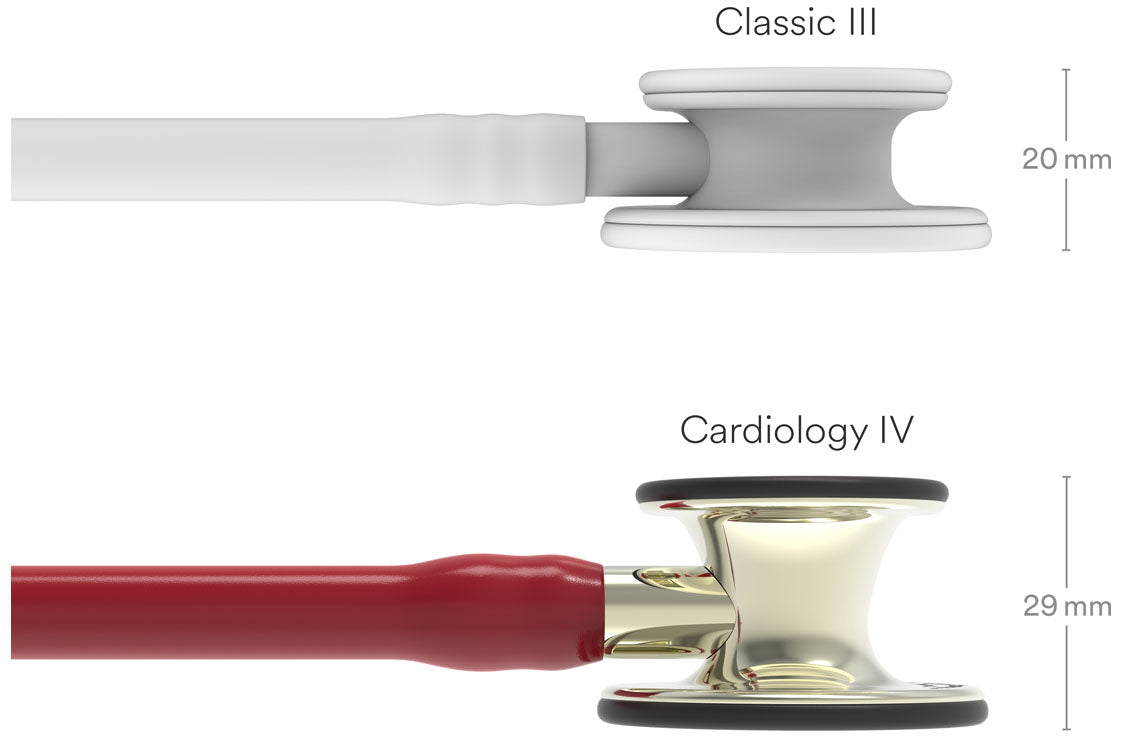 Littmann Cardiology IV Stethoscope:  Burgundy with Champagne Chestpiece