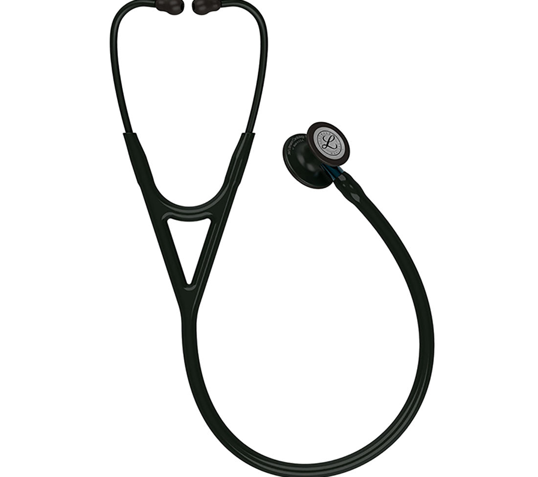 Littmann Cardiology IV Diagnostic Stethoscope Blue Pop in Black