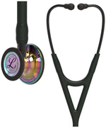 Littmann Cardiology IV Diagnostic Stethoscope in Black with Rainbow Chestpiece