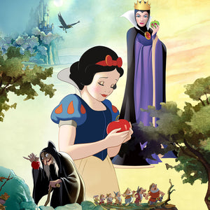 Disney's Snow White V-Neck Top in Enchanted