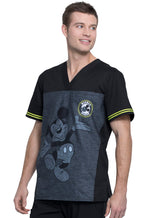 Mickey Mouse Men's V-Neck Top  in Be Yourself