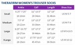 Thermafirm 15-20 mmHg Womens Compression Sock in KHAKI - Large