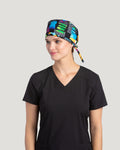 WHITE CROSS SKULL CAPS