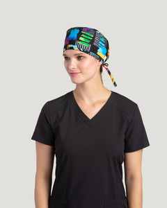 WHITE CROSS SKULL CAPS